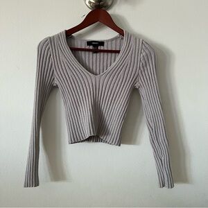Ribbed Knit Sweater Sz S